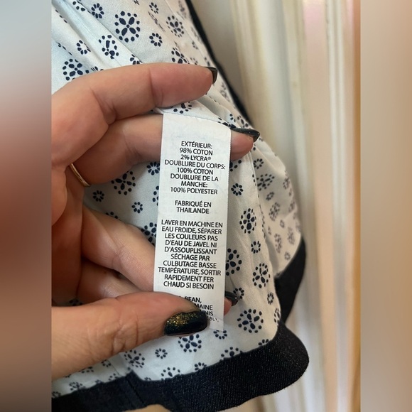 Classic L.l bean ladies denim wash blazer size 10 petite - Picture 5 of 10